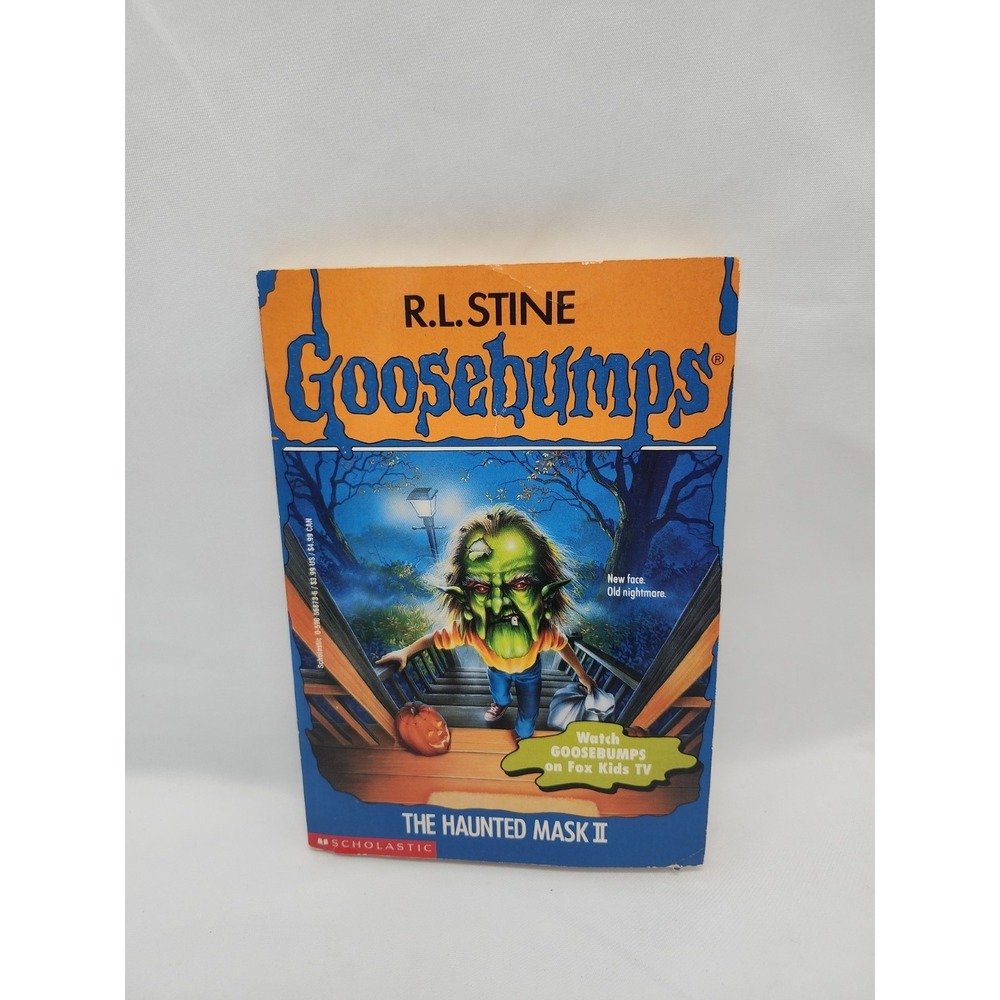 R.L. Stine Goosebumps #36 Haunted Mask II True 1st Print Nice Copy
